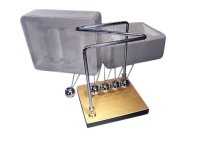 (image for) Newton's Cradle, 120x120mm Base, 160mm Height