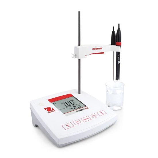 (image for) Starter ST2100-F Benchtop pH Meter, with Manual Electrode Holder