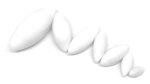 (image for) Bar, Stirring, Oval ,PTFE, L10 6*10