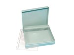 (image for) Box, Microscope Slides, Plastic, 76mm x 26mm, for 25 Slides