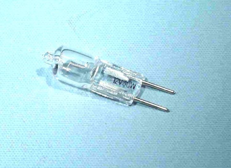 (image for) Lamp (Globe), Quartz Iodide, Replacement Lamp, 12V x 30W