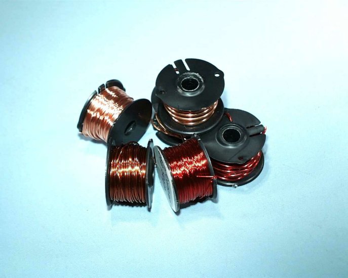 (image for) Wire, Copper, Bare, 28 SWG, 0.38mm, 50g reel