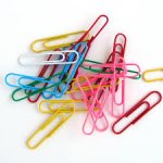 (image for) Paperclips, Coloured, for Genetic Modelling, Pack of 120