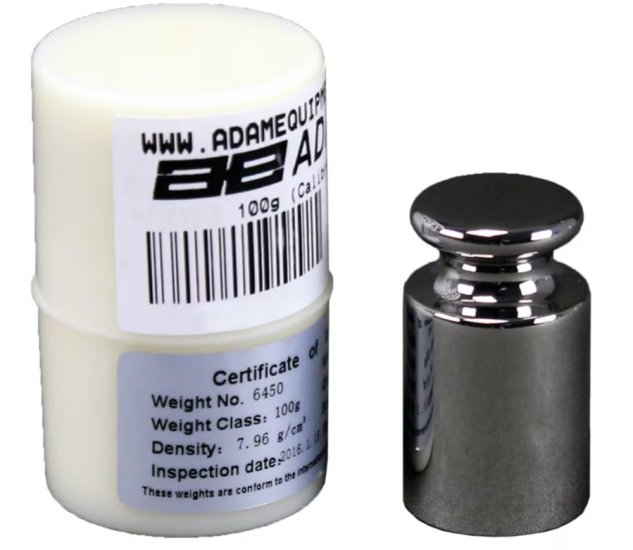 (image for) Class E2, 1g OIML Stainless Steel Weight, with Box Included