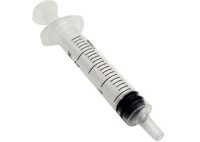 (image for) Syringe, Plastic, Disposable, 10ml, Bag of 100