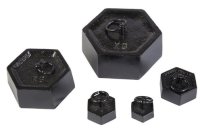 (image for) Weight, Hexagonal, with Ring, Cast Iron, 50g