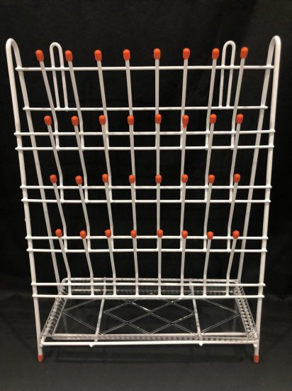 (image for) Rack, Draining/Drying, 32 Points, 400x300mm, Coated Wire