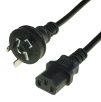 (image for) Power Cable, IEC (Aust) Plug, 3P.SKT Plug