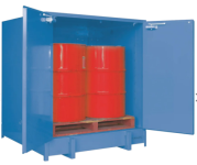 (image for) DG Cabinet, Large, Corrosives, 850L, 2 Door, Pallet Store