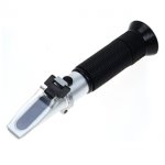 (image for) Refractometer, Alcohol, 0-25% v/v, Baume, 0-20%