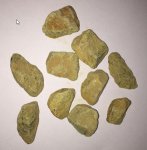 (image for) Mineral, Olivine (In Basalt), Pack of 10