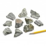 (image for) Andesite Hornblende Phenocrysts, Teaching Samples, (Pack of 10)