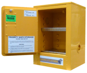 (image for) DG Cabinet, Flammable, Liquid, 15L, 1 Door, 2 Shelves