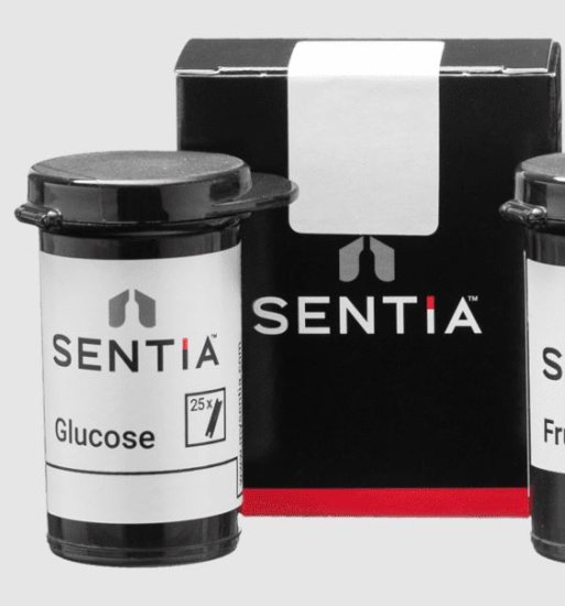 (image for) Sentia Glucose Test Strips, 25pk