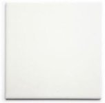 (image for) Tile, Wall, Ceramic, White, Glazed, 150mm x 150mm, Pack of 10