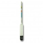 (image for) Hydrometer, Beer & Wine, 230mm, with Coloured Zone