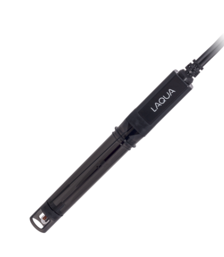 (image for) Horiba Plastic-Body Gel-filled Electrode, 1m Cable