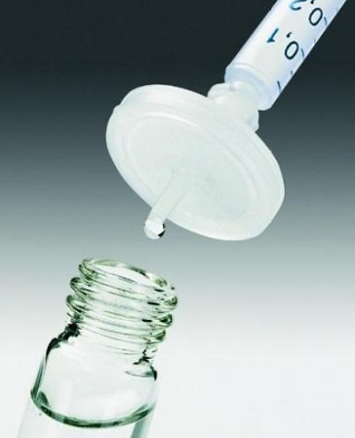 (image for) Syringe Filters, PVDF, 0.45um, 25mm, Pack of 100