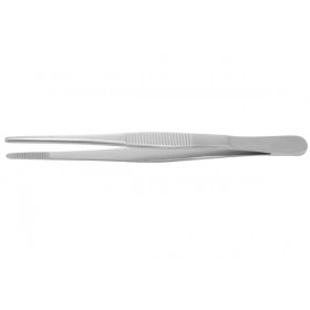 (image for) Forceps, Thumb, Straight,130mm, Medium Point