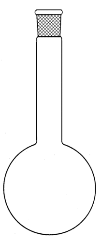 (image for) Flask, Boiling, Long Neck, 500ml, 24/29