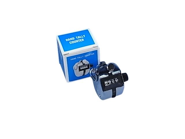 (image for) Hand Tally Counter, Single, Counts 0 - 9999