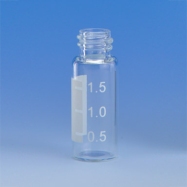 (image for) Vial 1.8mL Clear Screw Cap 8-425 Patch (100pk)
