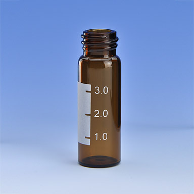 (image for) Vial 4ml Amber Screw Cap 13-425 Patch (100pk)