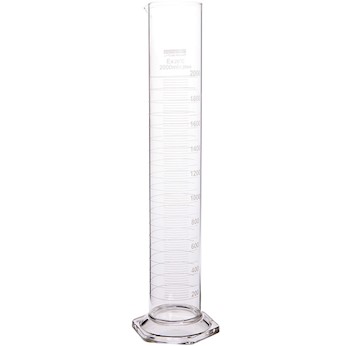 (image for) Cylinder, Measuring, Graduated, Borosilicate Glass, 2,000ml