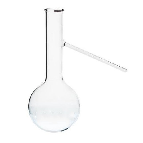 (image for) Flask Distilling Glass 250ml with Side Tube