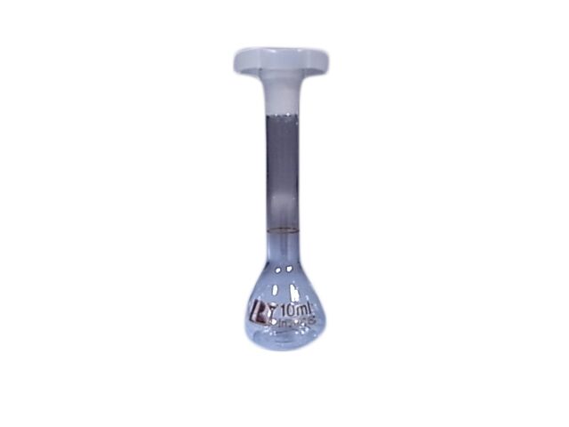 (image for) Flask, Volumetric, Glass, 10ml, With Polystopper, Class A