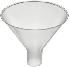 (image for) Funnel,P/Prop,Powder Type, 80mm D X 30mm Stem Length