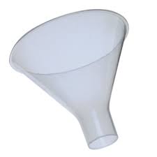 (image for) Funnel,P/Prop,Powder Type, 100mm D X 33mm Stem Length