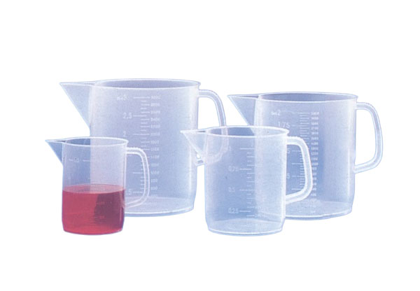 (image for) Jug, Measuring, Polypropylene, Graduated with Handle, 3000ml