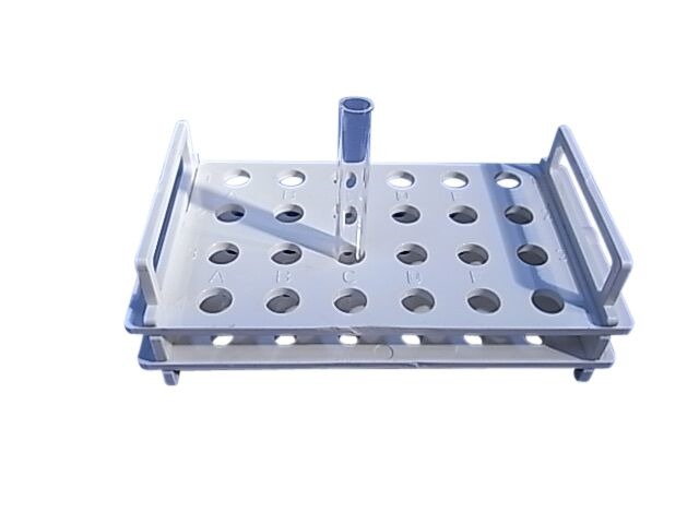 (image for) Rack, Test Tube, Polycarbonate, for 24 Micro (10mm) Tubes