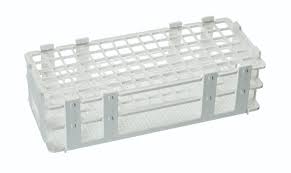 (image for) Rack, Test Tube, White, 13mm, 90 Hole, 6 x 15