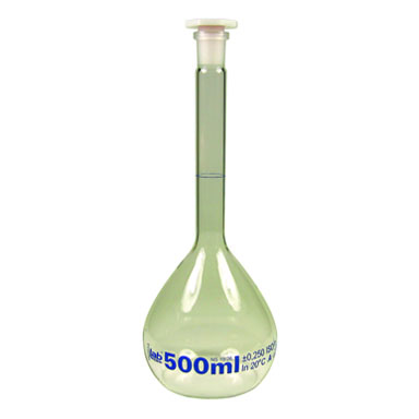 (image for) Volumetric Flask, Borosilicate Glass, Class A, 100ml