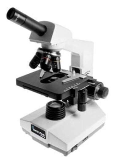 (image for) Microscope, Monocular, Biological, 40x-1000x, LED Illumination (with Mechanical Stage)