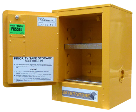 (image for) DG Cabinet, Oxydizing Agent, 15L, 1 Door, 2 Shelves
