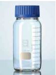 (image for) DURAN® GLS 80 Laboratory Glass Bottle, Wide Neck, with Screw Cap and Pouring Ring (PP), 1,000ml