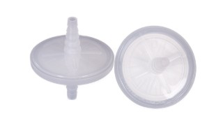 (image for) Ventpure Barbed PTFE Syringe Filters, 0.45um, 50mm, (Sterile), Pack of 20