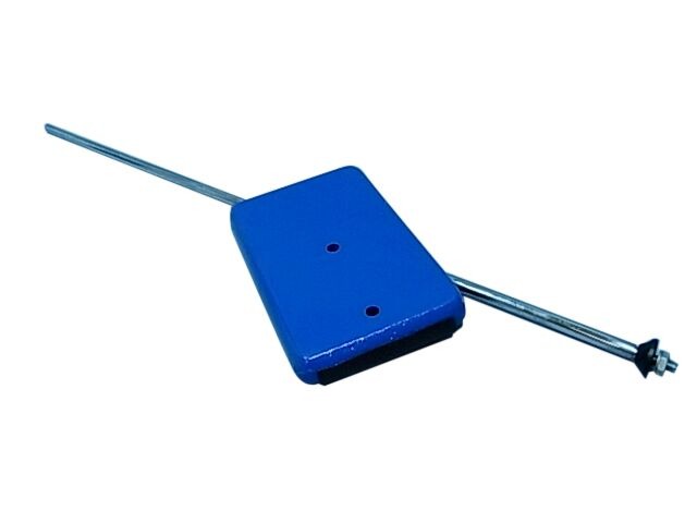 (image for) Stand, Retort, Base Cast 315x200mm, Plated Steel Rod 700mm