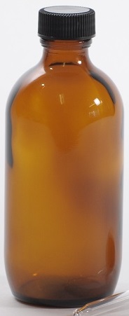 (image for) Bottle, Glass, Amber, 100ml