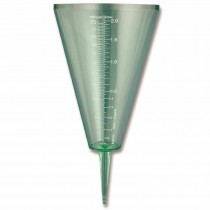 (image for) Rain Gauge, Plastic, 50ml Capacity (with Rainfall Chart)