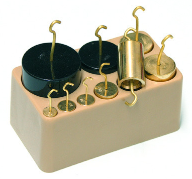 (image for) Weight Calibration Set, Double Hooked, 10g - 1,000g Weights