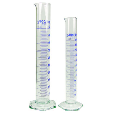 (image for) Cylinder Measuring, Glass, Class A, 500ml