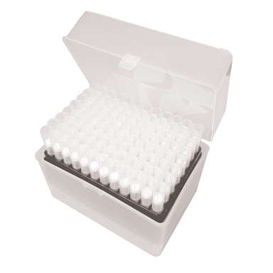 (image for) Pipette Tips, Racked, Sterile, 100 to 1000uL, Pack 10 x 96