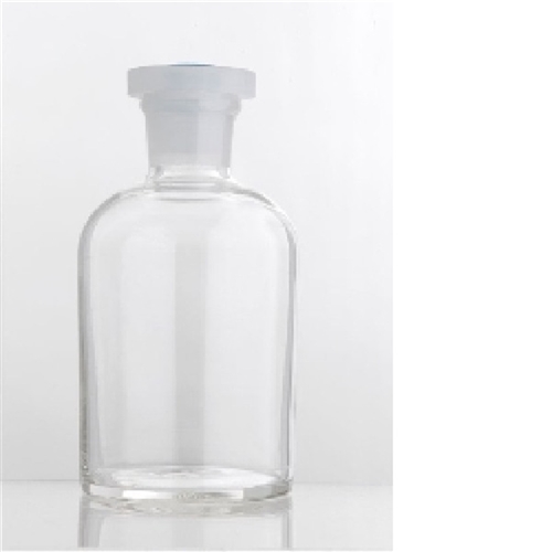 (image for) Bottle, Reagent, Clear Glass, 125ml, Narrow Mouth & Polystopper
